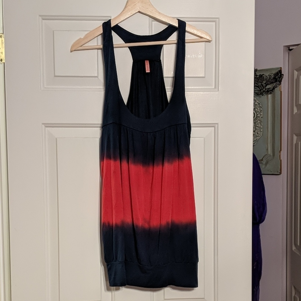 Eight Sixty Red and Blue Tank